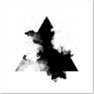 PLACE Triangle Smoke Posters and Art